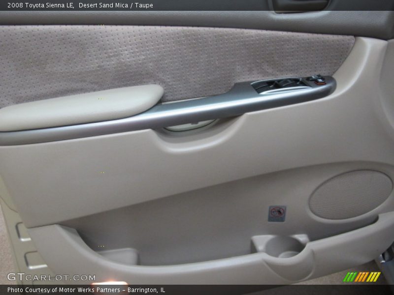 Desert Sand Mica / Taupe 2008 Toyota Sienna LE