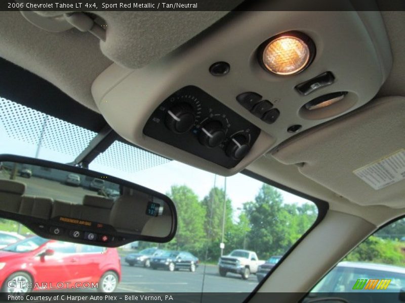 Sport Red Metallic / Tan/Neutral 2006 Chevrolet Tahoe LT 4x4