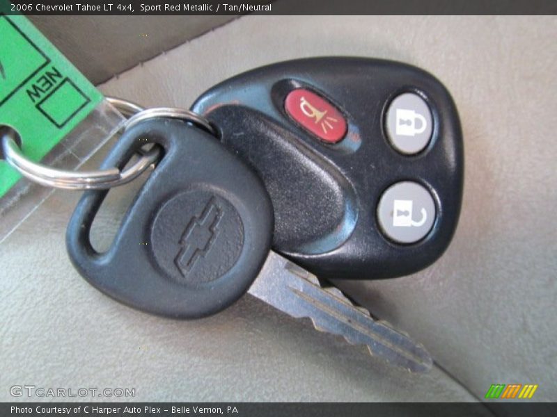 Sport Red Metallic / Tan/Neutral 2006 Chevrolet Tahoe LT 4x4