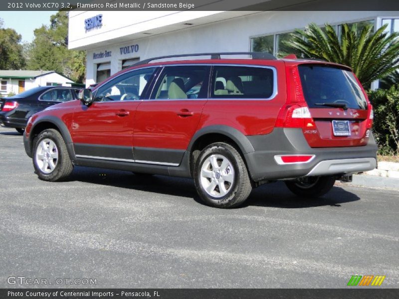 Flamenco Red Metallic / Sandstone Beige 2012 Volvo XC70 3.2