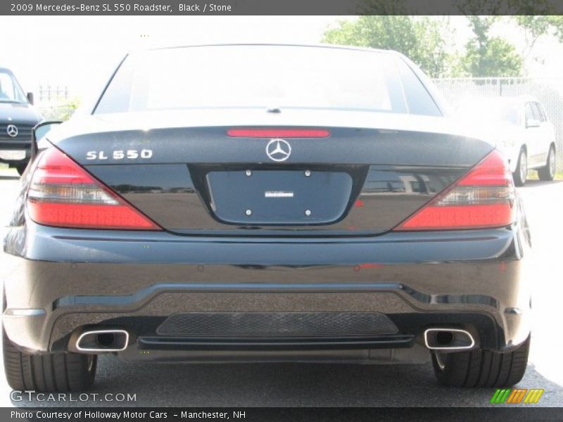 Black / Stone 2009 Mercedes-Benz SL 550 Roadster