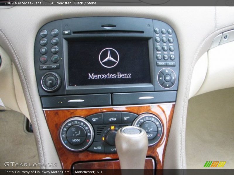 Black / Stone 2009 Mercedes-Benz SL 550 Roadster