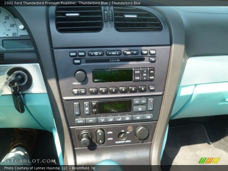 Controls of 2002 Thunderbird Premium Roadster