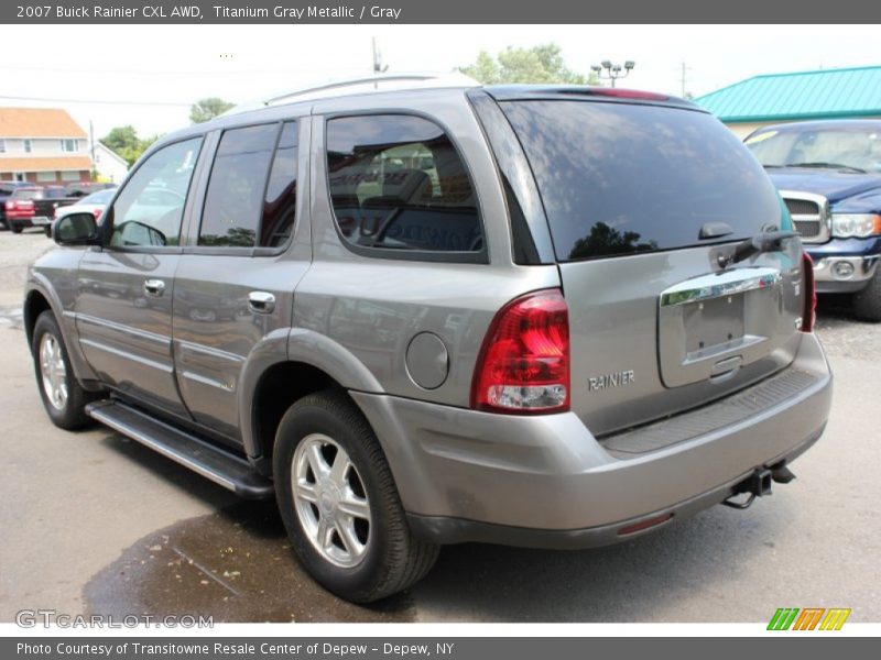 Titanium Gray Metallic / Gray 2007 Buick Rainier CXL AWD