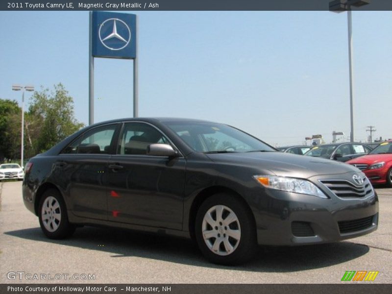 Magnetic Gray Metallic / Ash 2011 Toyota Camry LE