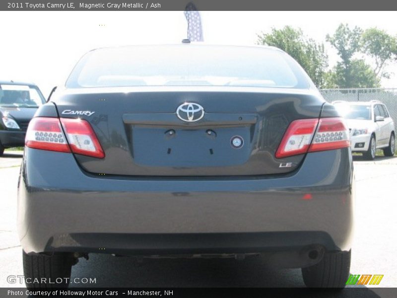 Magnetic Gray Metallic / Ash 2011 Toyota Camry LE