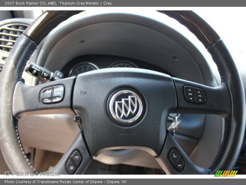 Titanium Gray Metallic / Gray 2007 Buick Rainier CXL AWD