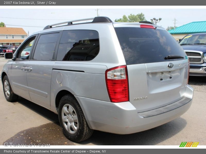 Silver / Gray 2007 Kia Sedona LX