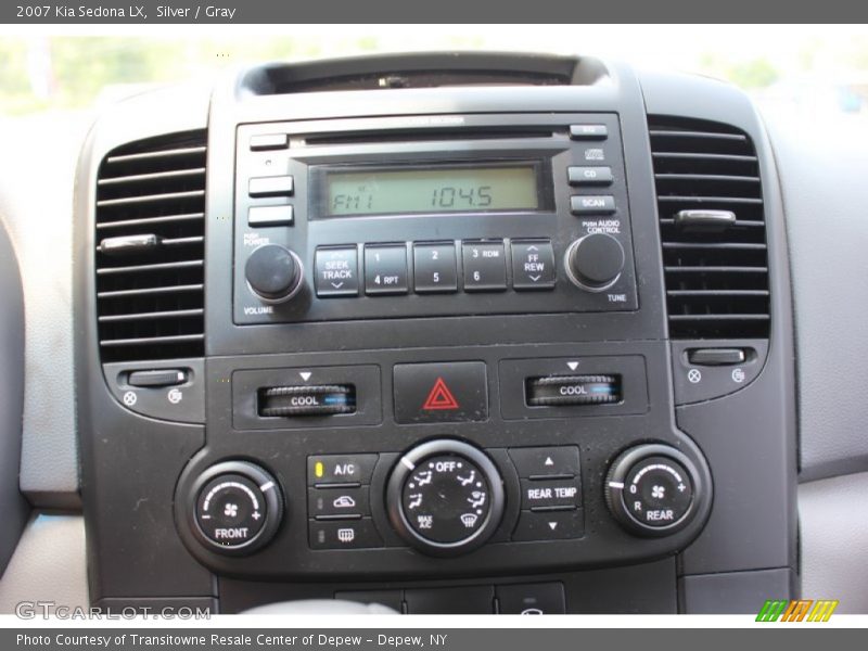 Silver / Gray 2007 Kia Sedona LX