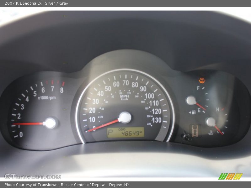 Silver / Gray 2007 Kia Sedona LX