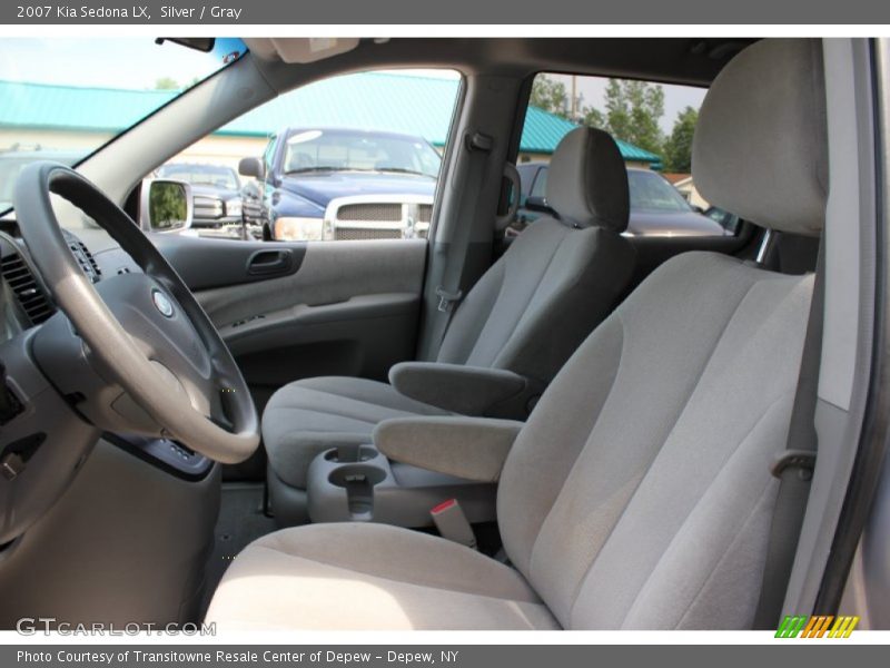 Silver / Gray 2007 Kia Sedona LX