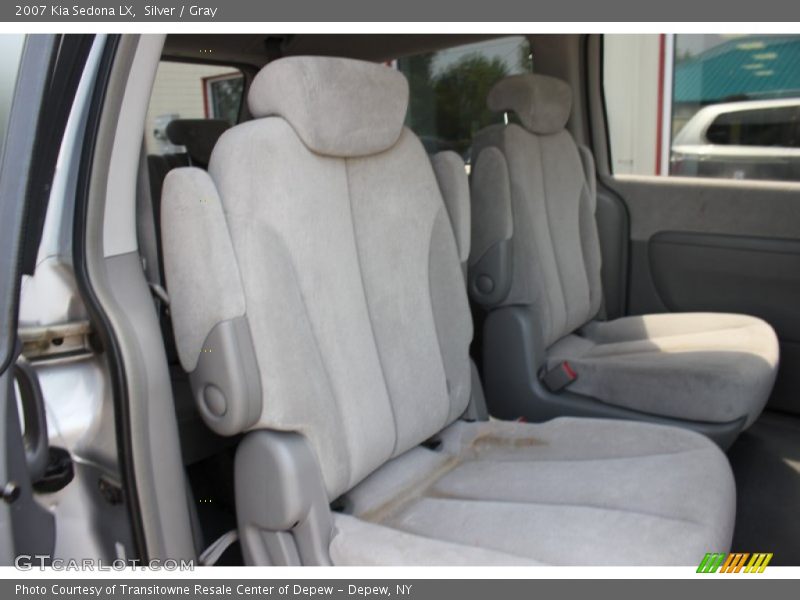 Silver / Gray 2007 Kia Sedona LX