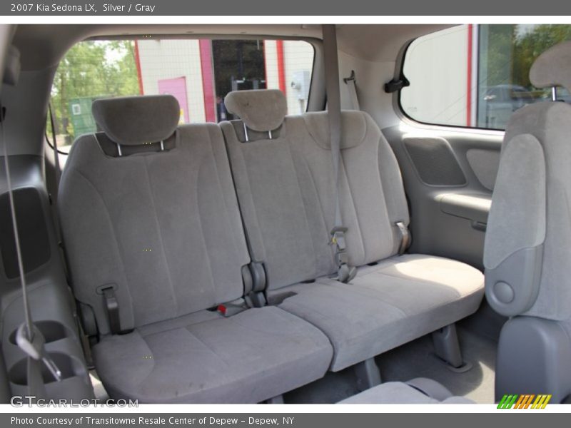 Silver / Gray 2007 Kia Sedona LX