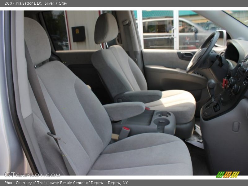 Silver / Gray 2007 Kia Sedona LX