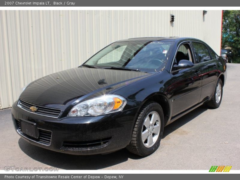 Black / Gray 2007 Chevrolet Impala LT