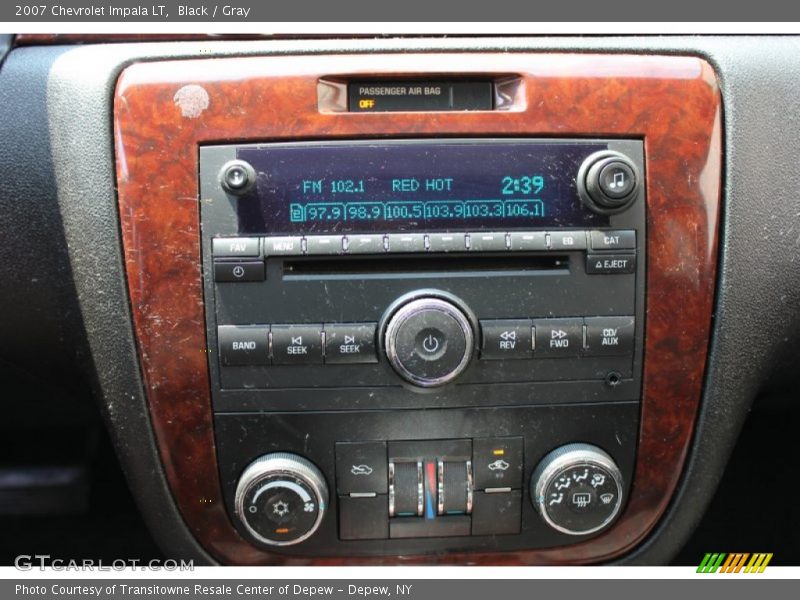Black / Gray 2007 Chevrolet Impala LT