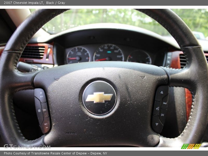 Black / Gray 2007 Chevrolet Impala LT