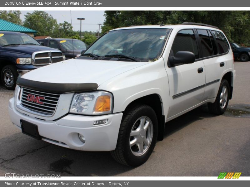 Summit White / Light Gray 2008 GMC Envoy SLE 4x4
