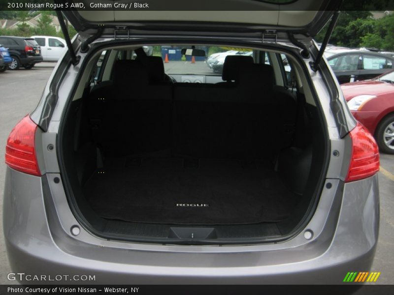 Gotham Gray / Black 2010 Nissan Rogue S AWD