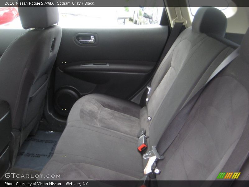 Gotham Gray / Black 2010 Nissan Rogue S AWD