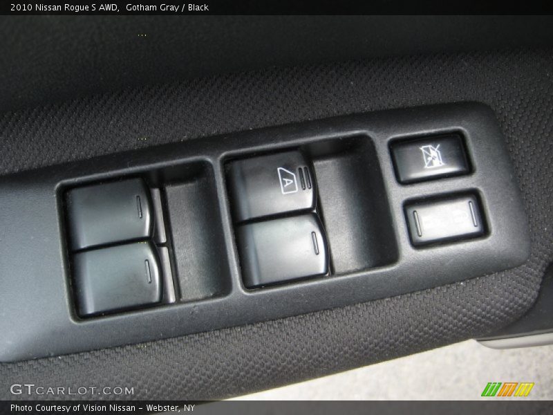 Gotham Gray / Black 2010 Nissan Rogue S AWD