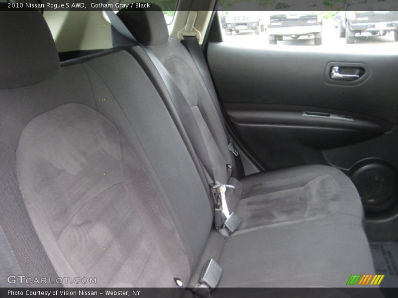 Gotham Gray / Black 2010 Nissan Rogue S AWD