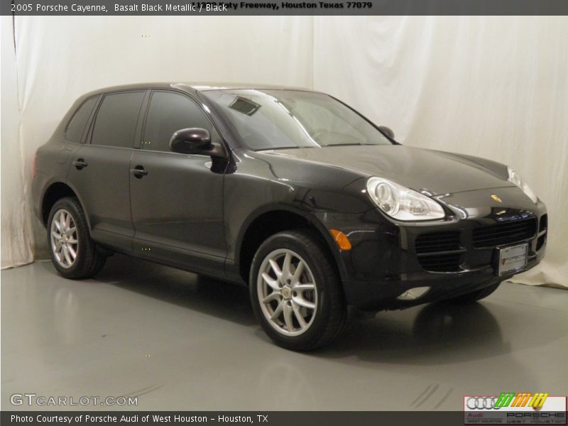 Basalt Black Metallic / Black 2005 Porsche Cayenne