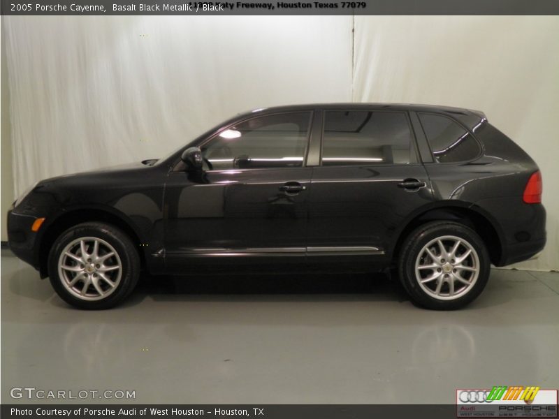 Basalt Black Metallic / Black 2005 Porsche Cayenne