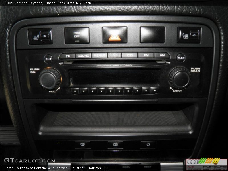 Basalt Black Metallic / Black 2005 Porsche Cayenne