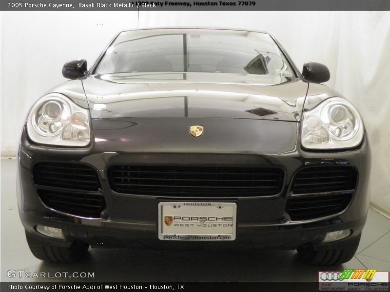 Basalt Black Metallic / Black 2005 Porsche Cayenne