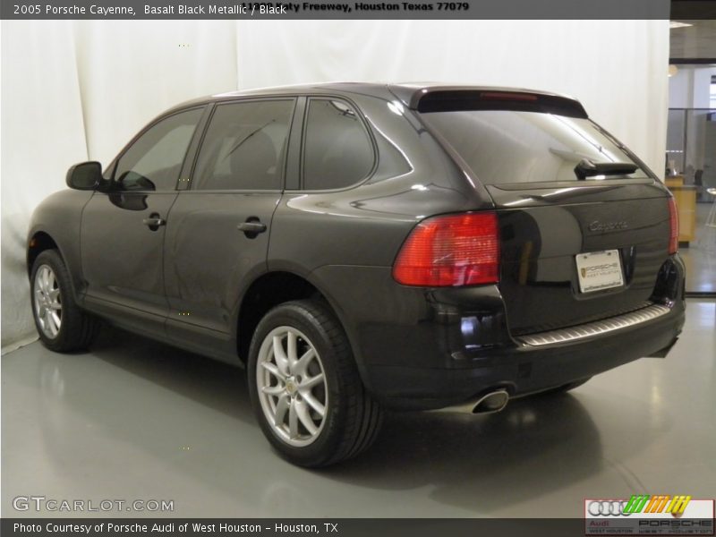 Basalt Black Metallic / Black 2005 Porsche Cayenne