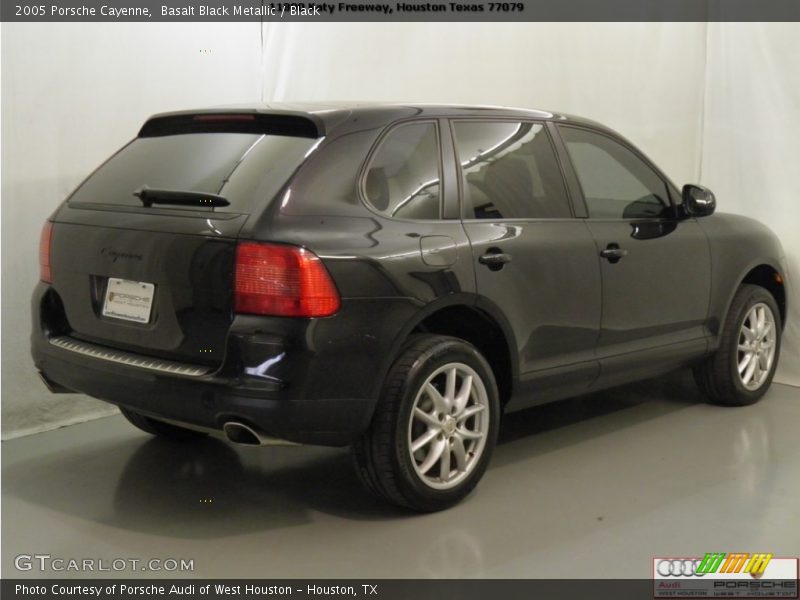 Basalt Black Metallic / Black 2005 Porsche Cayenne