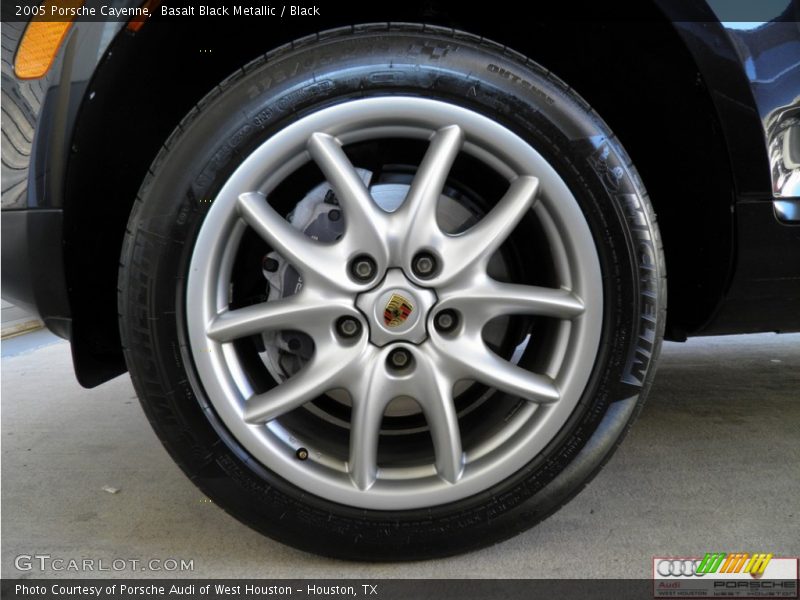 Basalt Black Metallic / Black 2005 Porsche Cayenne