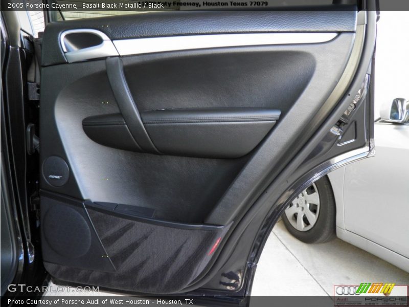 Basalt Black Metallic / Black 2005 Porsche Cayenne