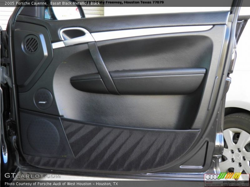Basalt Black Metallic / Black 2005 Porsche Cayenne