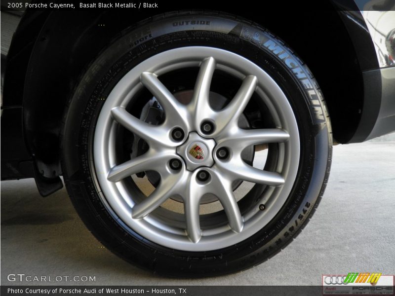 Basalt Black Metallic / Black 2005 Porsche Cayenne