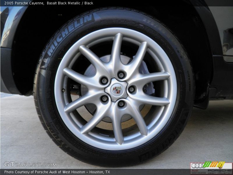 Basalt Black Metallic / Black 2005 Porsche Cayenne