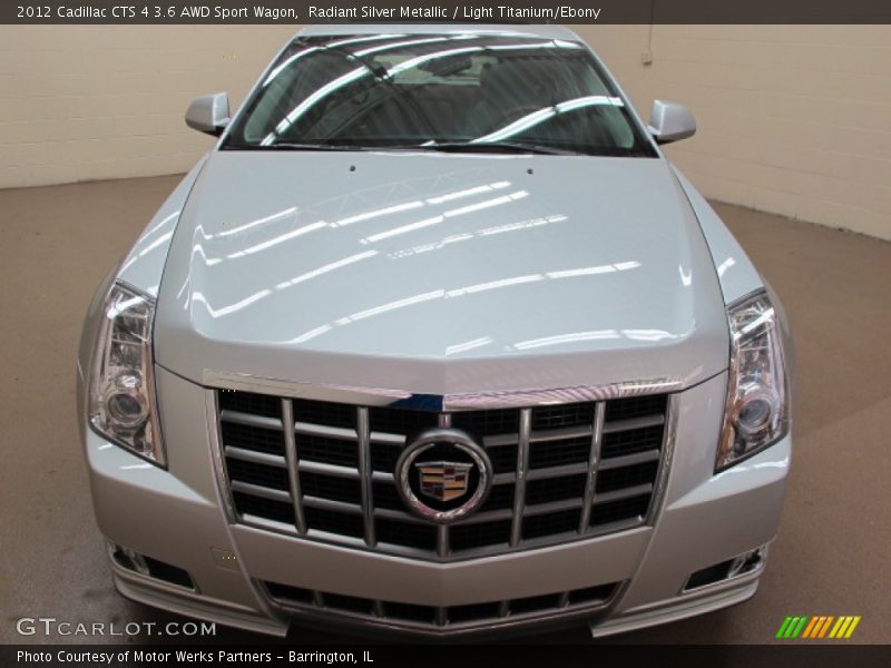 Radiant Silver Metallic / Light Titanium/Ebony 2012 Cadillac CTS 4 3.6 AWD Sport Wagon