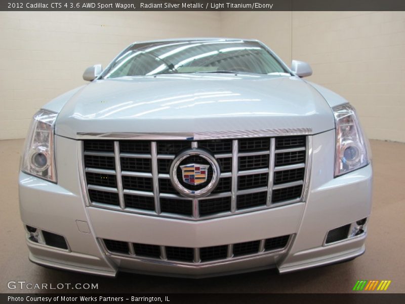 Radiant Silver Metallic / Light Titanium/Ebony 2012 Cadillac CTS 4 3.6 AWD Sport Wagon
