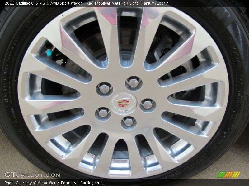 Radiant Silver Metallic / Light Titanium/Ebony 2012 Cadillac CTS 4 3.6 AWD Sport Wagon