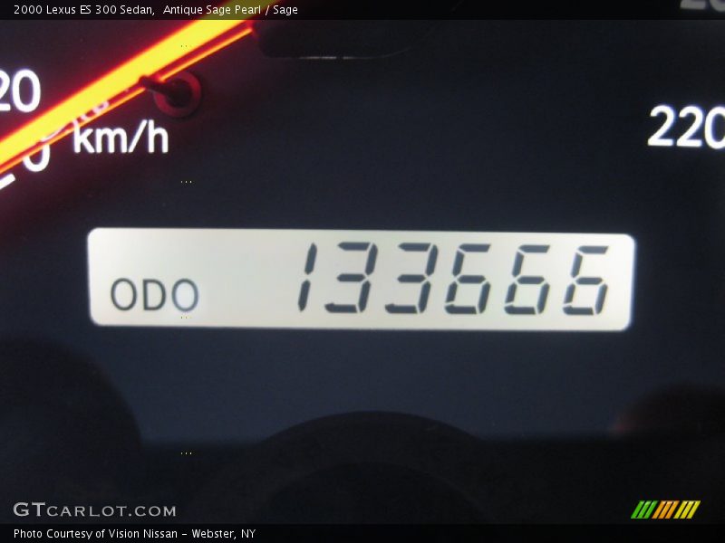 Antique Sage Pearl / Sage 2000 Lexus ES 300 Sedan