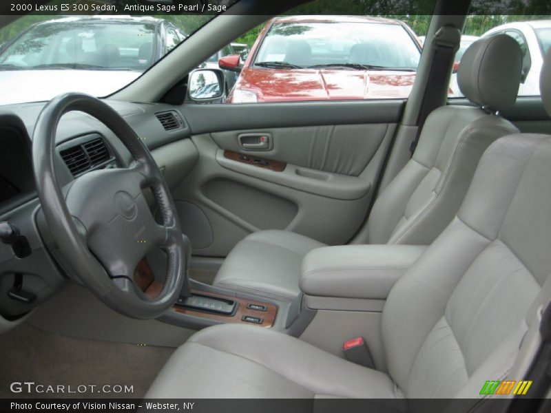 Front Seat of 2000 ES 300 Sedan