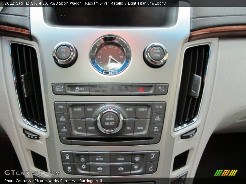 Radiant Silver Metallic / Light Titanium/Ebony 2012 Cadillac CTS 4 3.6 AWD Sport Wagon