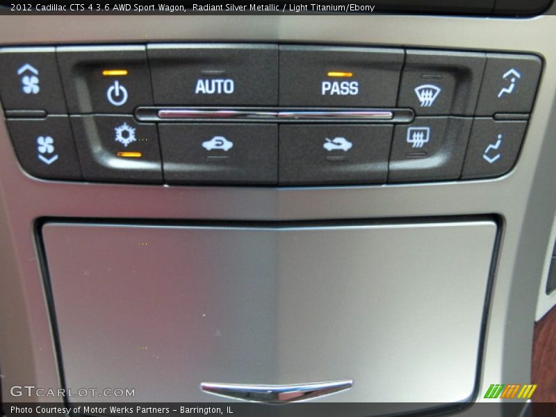 Controls of 2012 CTS 4 3.6 AWD Sport Wagon