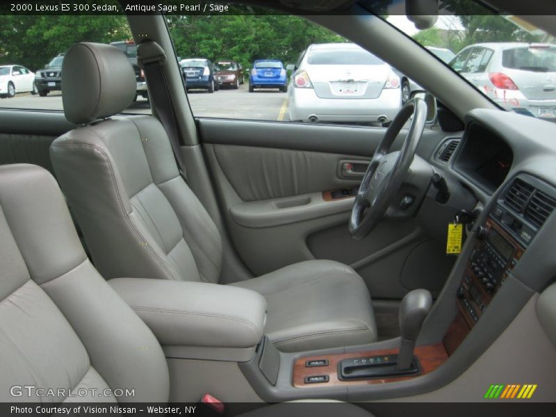 Antique Sage Pearl / Sage 2000 Lexus ES 300 Sedan