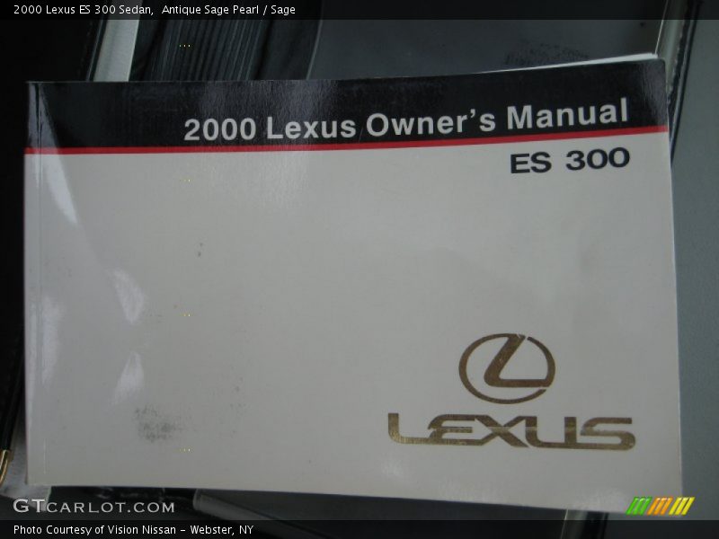 Books/Manuals of 2000 ES 300 Sedan