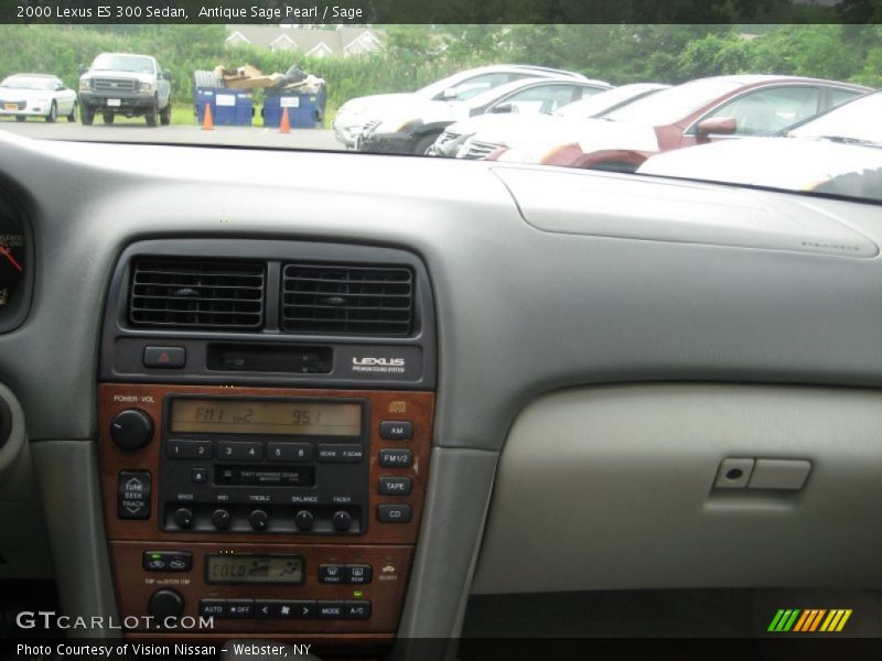 Antique Sage Pearl / Sage 2000 Lexus ES 300 Sedan