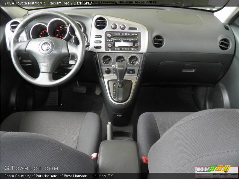 Radiant Red / Dark Gray 2004 Toyota Matrix XR