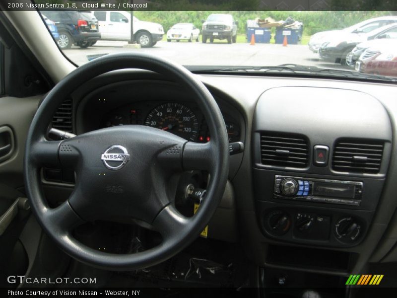 Cloud White / Charcoal 2006 Nissan Sentra 1.8
