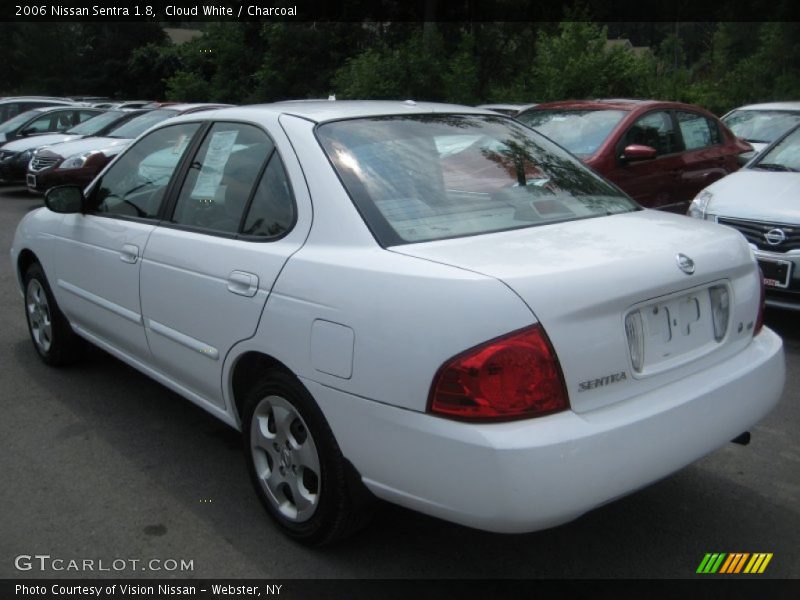 Cloud White / Charcoal 2006 Nissan Sentra 1.8